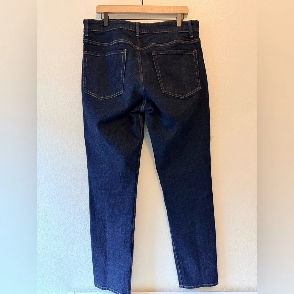 Quince Warren Stretch Slim Straight Jeans 35x34 - Picture 2 of 8